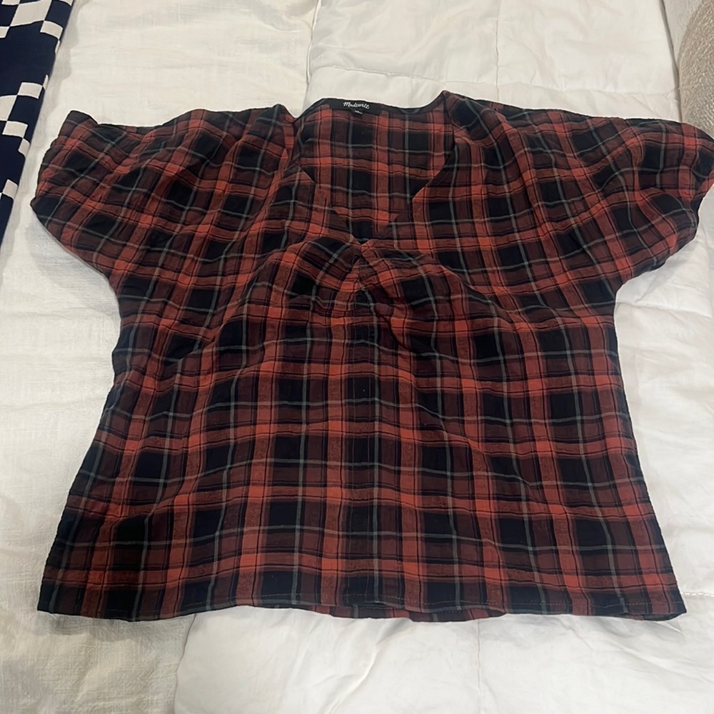Madewell blouse.